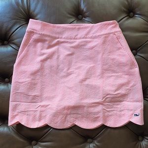NWT Vineyard Vines performance skort scalloped size 2